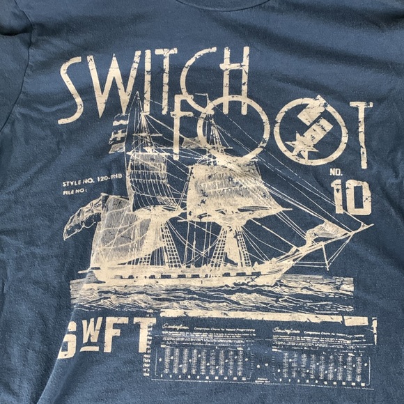 Vintage Y2K Switchfoot Band Tee Men’s Large - Picture 5 of 6